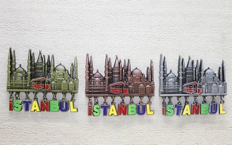 Tedar Sarkaçli İstanbul Temalı Magnet Alk4315 Najmaddin