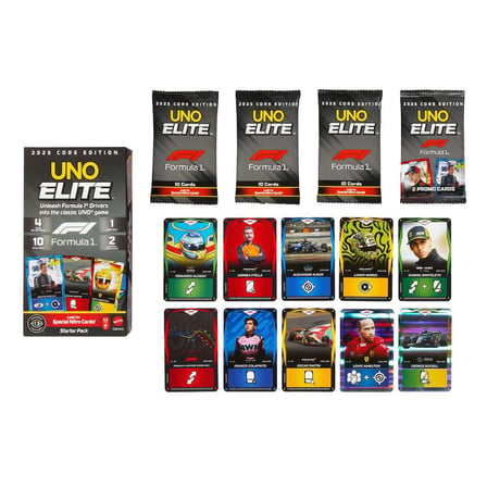 Ticaret JLV42 UNO Elite F1 Kartlar - Başlangıç Paketi Najmaddin