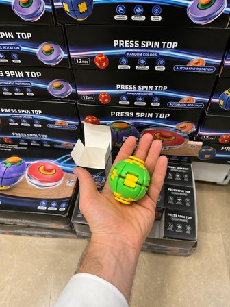 Ticaret 0036 SPIN TOP- IŞIKLI  Najmaddin