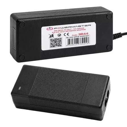 Sh Powermaster Pm-3844 19 Volt - 9.5 Amper 5.5*2.5 Mm Uçlu Notebook Adaptör Najmaddin