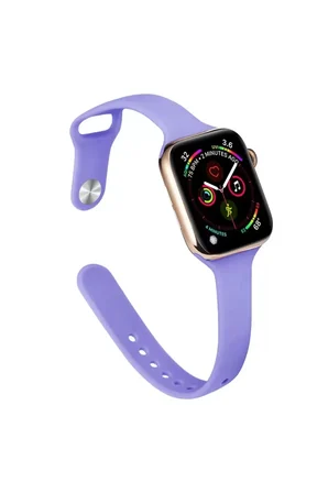 Sh Newface Apple Watch 42mm Klasik Kordon - Mor Najmaddin