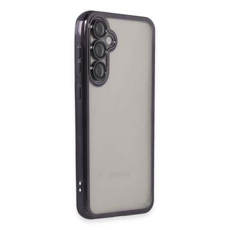 Bez Galaxy S23 FE Kılıf Razer Lensli Silikon - Mor Najmaddin
