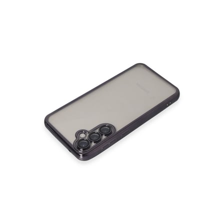 Bez Galaxy S23 FE Kılıf Razer Lensli Silikon - Mor Najmaddin