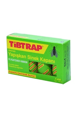 Çe Tibtrap Yapışkan Sinek Kapanı 4 Lü Najmaddin