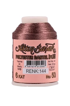 Tedar 3 Adet Altınbaşak Oya ve Dantel İpi 20 gr - Royaleks - No: 144 Najmaddin