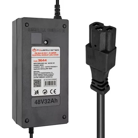 Sh Powermaster Pm-3644 48 Volt - 32 Amper Elektrikli Bisiklet Şarj Cihazı Najmaddin