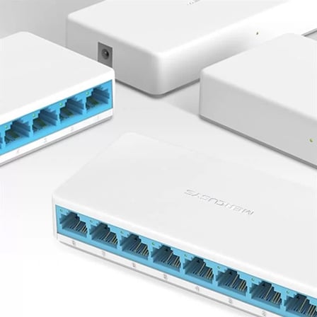 Sh Tp-link Mercusys Ms108 10/100 Mbps 8 Port Ethernet Switch Najmaddin