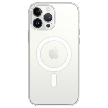 Bez iPhone 14 Pro Max Kılıf Magneticsafe Şeffaf Silikon - Şeffaf Najmaddin