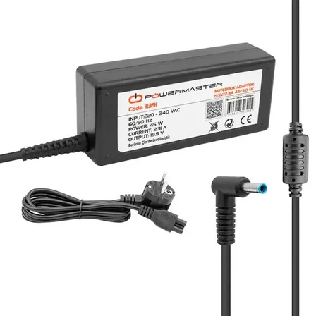 Sh Powermaster Pm-11391 19.5 Volt 2.31 Amper 6.0×4.4 Uçlu Notebook Adaptörü Najmaddin