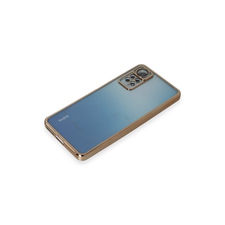 Bez Redmi Note 11 Pro Kılıf Razer Lensli Silikon - Gold Najmaddin