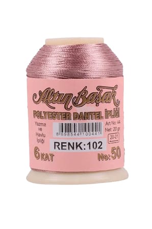 Tedar Altınbaşak Oya ve Dantel İpi 20 gr - Royaleks - No: 102 Najmaddin
