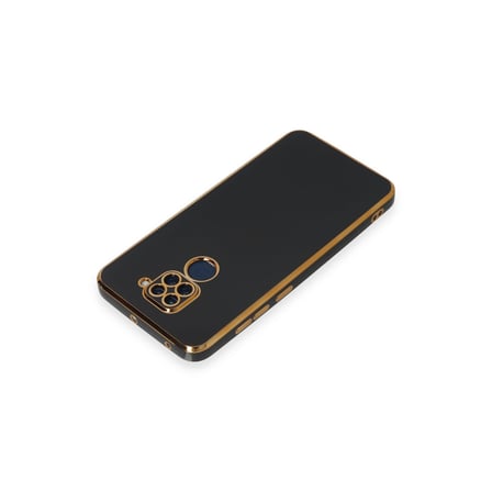 Bez Redmi Note 9 Kılıf Volet Silikon - Siyah Najmaddin