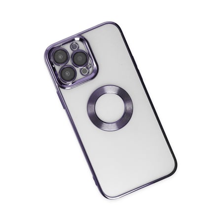 Bez iPhone 14 Pro Kılıf Slot Silikon - Mor Najmaddin
