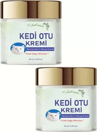 Sh Süper Kedi Otu Masaj Bakım Kremi 50ml 2 Adet Najmaddin