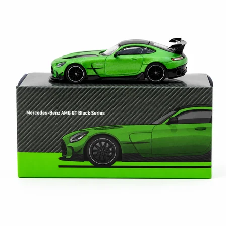 Ticaret 1/64 Model Araç Benz AMG GT Black Series Green Najmaddin