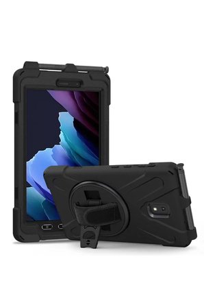 Sh Newface Samsung Galaxy T577 Tab Active 3 Kılıf Amazing Tablet Kapak - Siyah Najmaddin