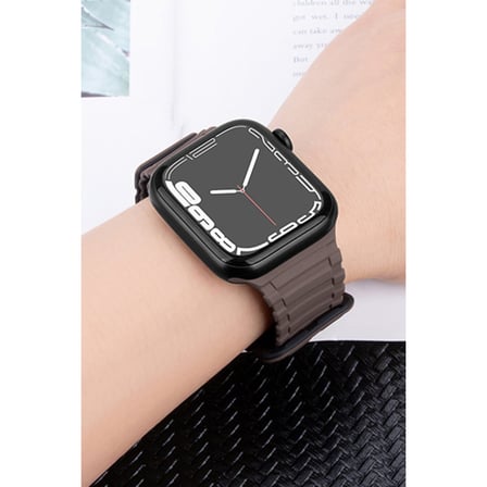 Bez Watch Ultra 49mm Mountain Kordon - Siyah-Turuncu Najmaddin
