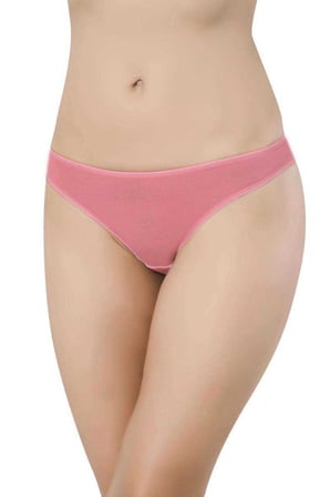 Beru 6 Adet Süper Eko Set Likralı Kadın Slip Külot Pudra Fuşya Najmaddin