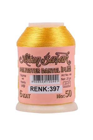 Tedar Altınbaşak Oya ve Dantel İpi 20 gr - Royaleks - No: 397 Najmaddin