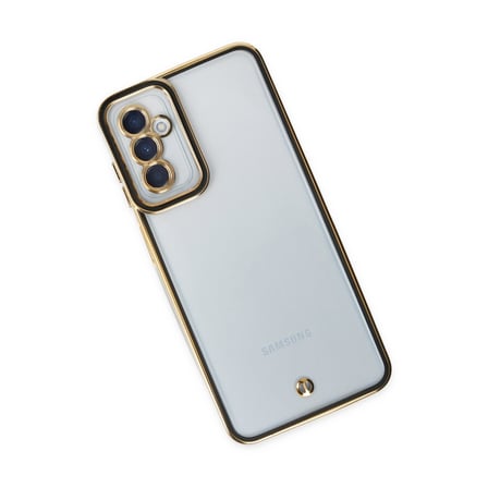Bez Galaxy M23 Kılıf Liva Lens Silikon - Siyah Najmaddin