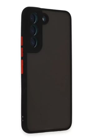 Samsung Galaxy S22 Kılıf Montreal Silikon Kapak - Siyah Najmaddin
