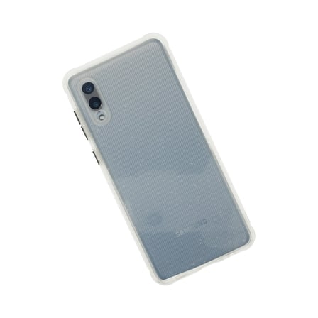 Bez Galaxy A02 Kılıf Miami Şeffaf Silikon - Şeffaf Najmaddin