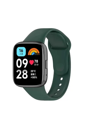 Sh Newface Xiaomi Redmi Watch 3 Active Klasik Kordon - Haki Yeşil Najmaddin