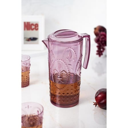 Bez Akrilik Magic 2,3 Lt Mürdüm Sürahi Najmaddin