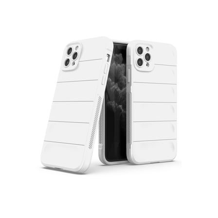 Bez iPhone 11 Pro Kılıf Optimum Silikon - Krem Najmaddin