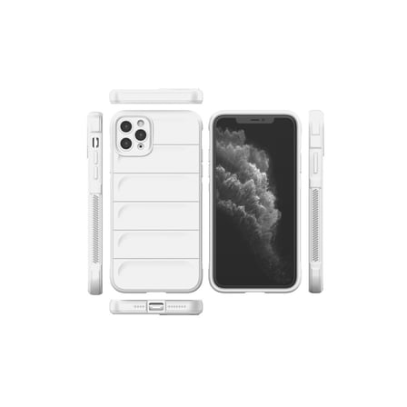 Bez iPhone 11 Pro Kılıf Optimum Silikon - Krem Najmaddin