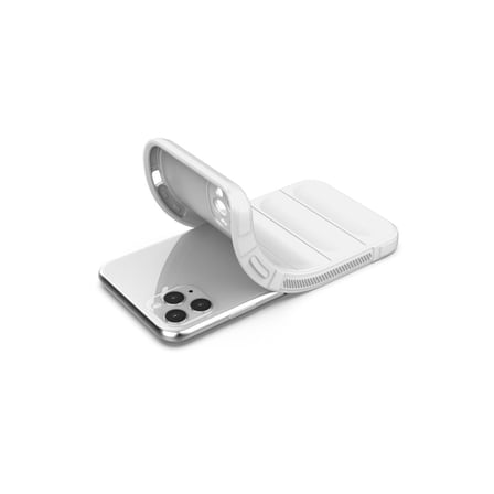 Bez iPhone 11 Pro Kılıf Optimum Silikon - Krem Najmaddin
