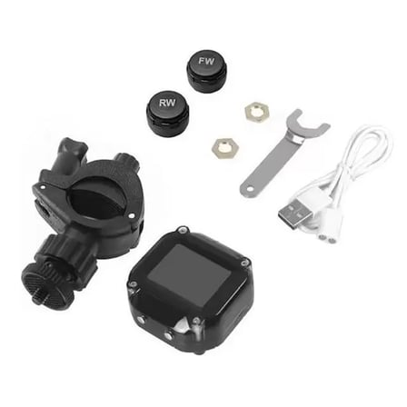 Sh Powermaster Pm-28656 Motosiklet Kablosuz Lastik Basınç Ve Sıcaklık İzleme Sistemi (tpms) Najmaddin
