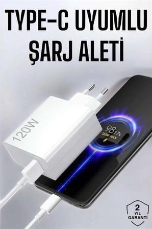 Karg Type-c 120w Şarj Aleti Hızlı Şarj Turbo Yeni Nesil Najmaddin