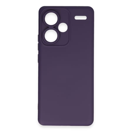 Bez Redmi Note 13 Pro Plus Kılıf Nano içi Kadife Silikon - Mor Najmaddin