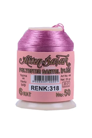 Tedar 3 Adet Altınbaşak Oya ve Dantel İpi 20 gr - Royaleks - No: 318 Najmaddin