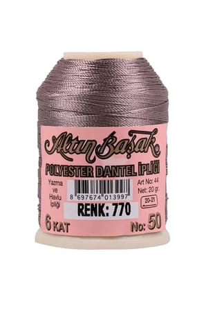 Tedar 3 Adet Altınbaşak Oya ve Dantel İpi 20 gr - Royaleks - No: 770 Najmaddin