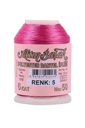 Tedar 3 Adet Altınbaşak Oya ve Dantel İpi 20 gr - Royaleks - No: 005 - 432 - 357 Najmaddin