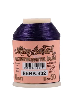Tedar 3 Adet Altınbaşak Oya ve Dantel İpi 20 gr - Royaleks - No: 005 - 432 - 357 Najmaddin