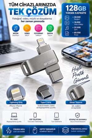 Karg 128 Gb Flash Bellek Najmaddin