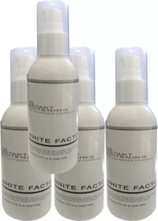 Sh Süper White Factor For Instant Whitening - Krem 120 Ml X 4 Adet Najmaddin