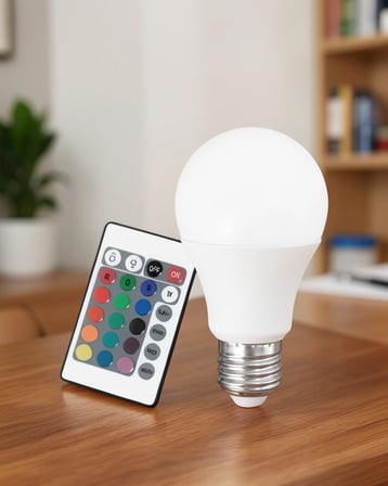 Çe Rgb Led Işık Ampul 100 Watt Najmaddin