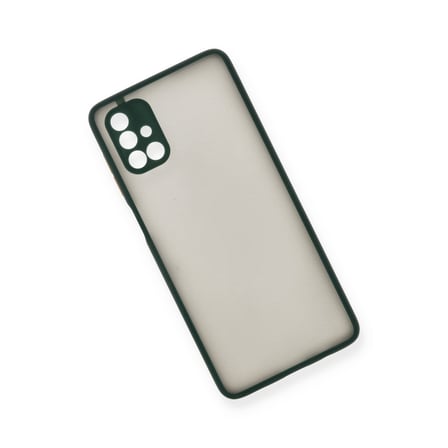 Bez Galaxy M51 Kılıf Montreal Silikon Kapak - Yeşil Najmaddin