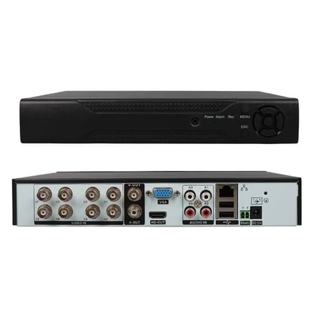 Sh Powermaster Ahd-analog-tvı-cvı 1080n 5mp Destekli 8 Kanal Dvr-xvr Kayıt Cihazı Najmaddin