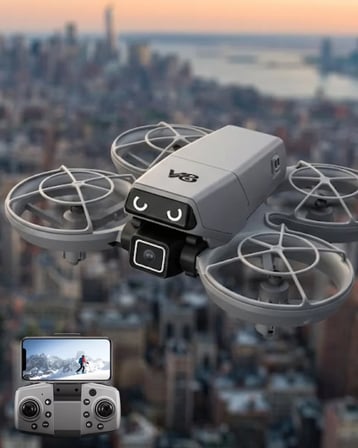 Hepsi APP Kontrollü Kameralı Mini Drone Headless Mod Özellikli Najmaddin