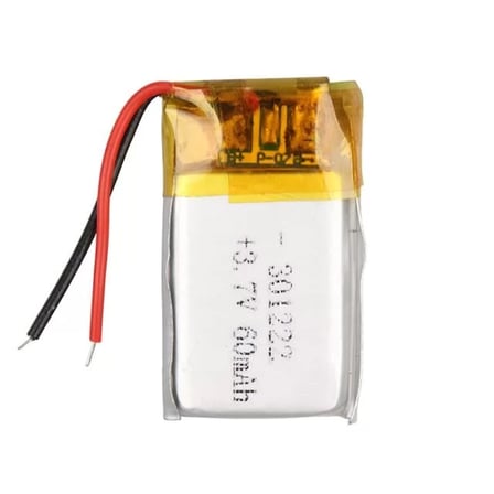 Sh Powermaster 301222 3.7v 60mah Lityum Polimer (li-po) Batarya Ciklet Pil Najmaddin