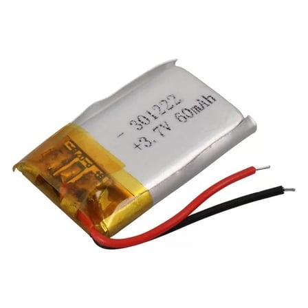 Sh Powermaster 301222 3.7v 60mah Lityum Polimer (li-po) Batarya Ciklet Pil Najmaddin