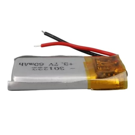 Sh Powermaster 301222 3.7v 60mah Lityum Polimer (li-po) Batarya Ciklet Pil Najmaddin