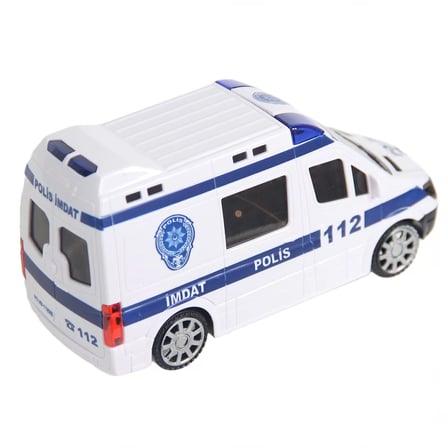 Ticaret  112 Polis İmdat 3D Işıklı Sesli Polis Aracı Najmaddin