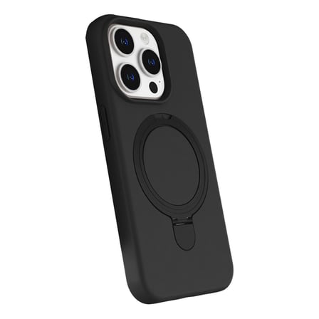 Bez iPhone 15 Pro Max Regal Magsafe Standlı Kapak - Siyah Najmaddin
