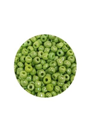 Tedar Dökme Cam Kum Boncuk (8/0) 3 mm - 20 Gram - Çimen Yeşili - BNC152 Najmaddin